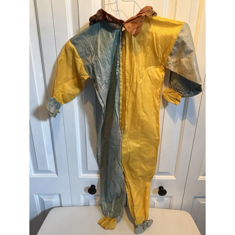 1920-1930's Children's Halloween Clown Costume Vintage light fabric